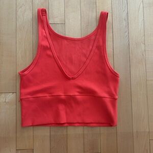 Lululemon power pivot tank ribbed